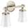 Flara YB0362BN Two Globe Bath Light