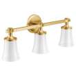 Flara YB0363BG Three Globe Bath Light