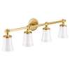 Flara YB0364BG Four Globe Bath Light
