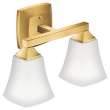 Voss YB5162BG Two Globe Bath Light