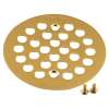 Moen Polished Brass 4-1/4" Shower Drain Cover