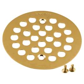 Moen Polished Brass 4-1/4" Shower Drain Cover