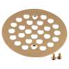Moen Polished Brass 4-1/4" Shower Drain Cover