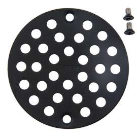 Moen Polished Brass 4" Shower Drain Cover (8.7"L x 5.2"W x .4"H)