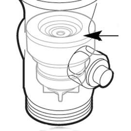 Commercial Flush valve piston control disc