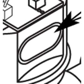 Commercial Sensor eye/wires for flush valve