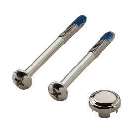 Moen Polished brass Handle Cap and Screw, 114343NL