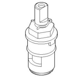 Commercial 2 Handle Plastic Shell Ceramic Disc Cartridge - Hot