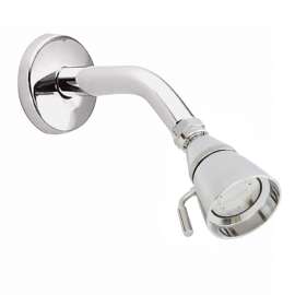 Commercial Moen Chrome Showerhead (3.37"L x 3"W x 5.62"H)