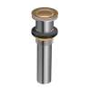 Moen Spring Loaded Push Button Bathroom Drain Assembly (without Overflow), 140780AZ