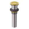Moen Spring Loaded Push Button Bathroom Drain Assembly (without Overflow), 140780P