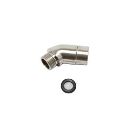 Roman tub hand shower elbow