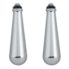 Traditional Chrome Replacement Handle Knob Insert