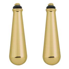 Traditional Polished brass Replacement Handle Knob Insert, 14707