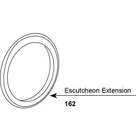 Moen Oil Rubbed Bronze 1/2" Single-Handle Shower Escutcheon Extension