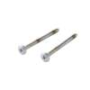 Moen Glacier Escutcheon Screws (2 Screws) for a Single-Handle Tub/Shower Escutcheon, 163PM