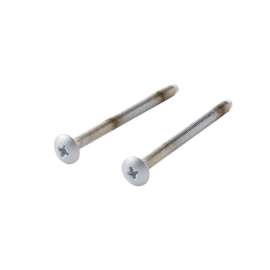 Moen Glacier Escutcheon Screws (2 Screws) for a Single-Handle Tub/Shower Escutcheon, 163PM