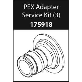 Commercial Parts & Accessories Pex Adapter Service Kit (package Of 3)