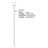 Wynford Brushed Nickel Lift Rod Kit