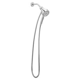 Magnetix Chrome six-function 4.25" diameter spray head handshower, 216H3