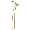 Magnetix Brushed gold six-function 4.25" diameter spray head handshower, 216H3BG