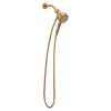 Magnetix Bronzed gold six-function 4.25" diameter spray head handshower, 216H3BZG