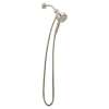 Magnetix Polished nickel six-function 4.25" diameter spray head handshower, 216H3NL