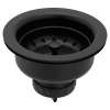 Moen Matte black basket strainer