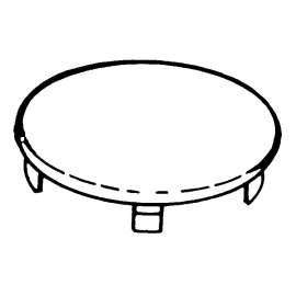 Moen Sink Hole Cover 1-1/2"