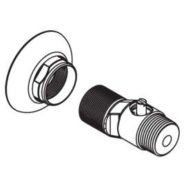 Commercial Wall escutcheon and gasket