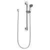 Commercial Brushed nickel slide bar/grab bar shower