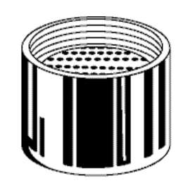Commercial Chrome aerator