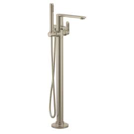 Greenfield Chrome one-handle tub filler includes hand shower