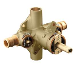 Includes bulk pack Posi-Temp(R) 1/2" Cold Expansion PEX inlets/CC outlets connection pressure balancing, 62385