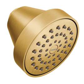 Moen Chrome one-function 3-5/8" diameter spray head eco-performance showerhead