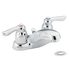 Chrome two-handle bathroom faucet, 64925