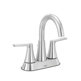 Chrome two-handle bathroom faucet, 664432