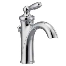 Chrome one-handle bathroom faucet, 66600