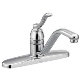 Banbury Chrome one-handle kitchen faucet, 7050