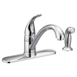 Torrance Chrome one-handle kitchen faucet