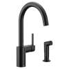 Align One-Handle High Arc Kitchen Faucet, 7165BL