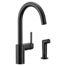 Align One-Handle High Arc Kitchen Faucet, 7165BL