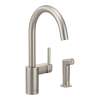 Align One-Handle High Arc Kitchen Faucet, 7165SRS