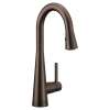 Sleek One-Handle Pulldown Bar Faucet