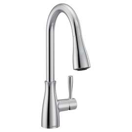 Elbur Chrome one-handle kitchen faucet