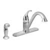 Camerist Chrome One-Handle Low Arc Kitchen Faucet