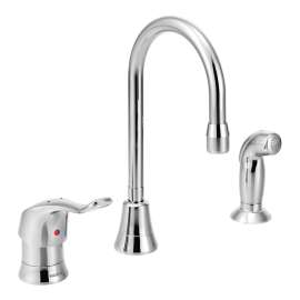 M-DURA Chrome one-handle multi-purpose faucet