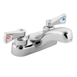 M-DURA Chrome two-handle lavatory faucet