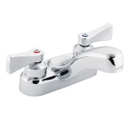 M-DURA Chrome two-handle lavatory faucet