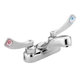 M-DURA Chrome two-handle lavatory faucet